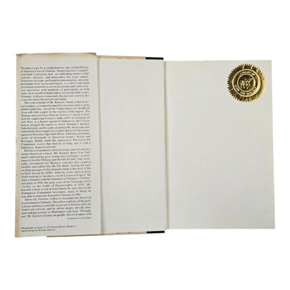 Vietnam A History by Stanley Karnow Viking Press 1983 Hardcover Dust Jacket - Picture 6 of 13
